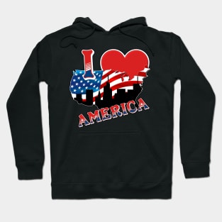 I Love America Hoodie